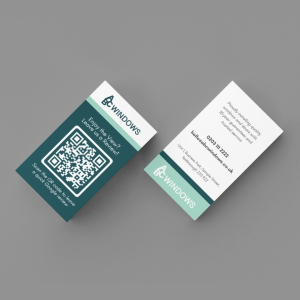 “Leave Us a Review” QR Code Business Card